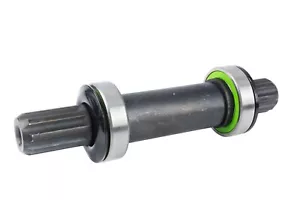 SwishTi Spanish BMX MTB Bicycle Bike Bottom Bracket BB set w/8T 19mm Cr-Mo Axle - Foto 1 di 10