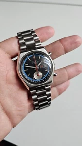 RARE Seiko Hexagonal Chronograph 6139-7080 - Vintage Men's Watch - Foto 1 di 12