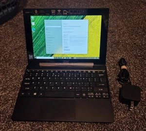 ACER Switch V10 Laptop Tablet - Intel / Fingerprint Reader / Gorilla Glass - Picture 1 of 4