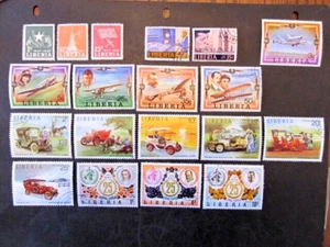 LIBERIA, MIXED SELECTION, CTO - Bild 1 von 2