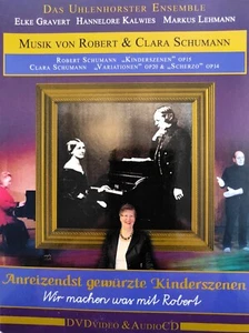 🎵 Uhlenhorster Ensemble - Robert und Clara Schumann - Klassik DVD und CD - Imagen 1 de 2