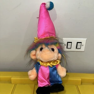Vintage Trolio Trolls Plush Doll Clown Stuffed. Plush 1992 - Picture 1 of 8