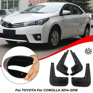 For Toyota Corolla 2014-2018 Protective Splash Guards Mud Flaps Mudguards 4x AS - Picture 1 of 6