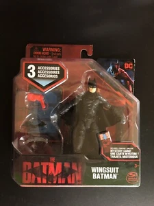The Batman - Wingsuit Batman DC 3.75” Inch Action Figure - 3 Accessories - NEW - Picture 1 of 6