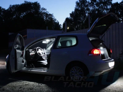 Luz interior LED SMD para VW Scirocco 3, color blanco, azul, rojo o verde - Imagen 1 de 4