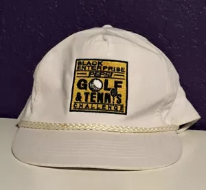 Vintage 90s Black Enterprise Pepsi Golf Challenge Hat Tiger Woods ANGC Rare - Picture 1 of 5