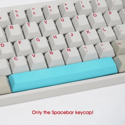 Tapas de teclas de barra espaciadora PBT hágalo usted mismo para teclado capacitivo Topre Realforce HHKB Foto 1 de 4