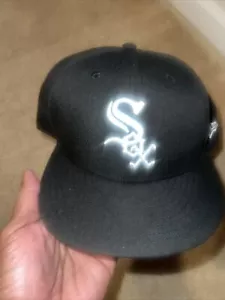 Chicago White Sox CHW MLB Authentic New Era 59FIFTY Fitted Cap - 5950 Hat - Picture 1 of 5