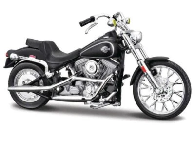 HARLEY-DAVIDSON FXST Softail - 1984 - black - Maisto 1:18 - Bild 1 von 4