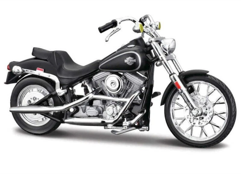 HARLEY-DAVIDSON FXST Softail - 1984 - black - Maisto 1:18 - Bild 1 von 4