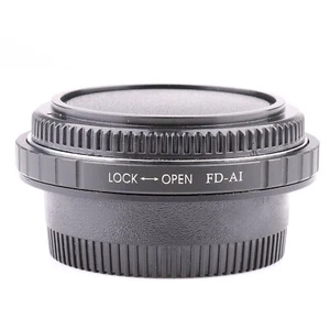 For CANON FD Lens to Nikon SLR Body Mount Adapter Ring Infinity focus with Glass - Picture 1 of 6