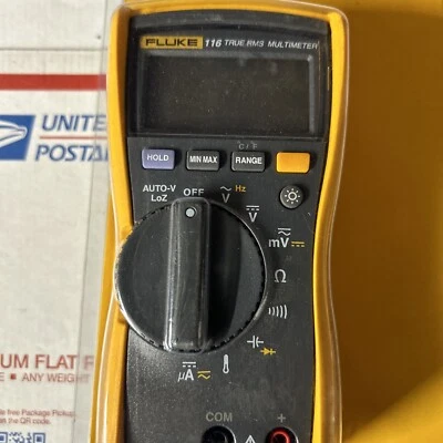 Fluke Networks 116 2538803 HVAC True RMS Multimeter Brand New! - Image 1 of 2