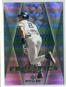 2000 UD MVP Derek Jeter Prolifics Insert #P3 YANKEES - Picture 1 of 1