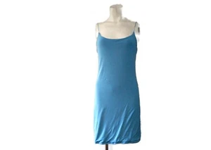 Wilfred Free Damen Spaghetti Riemen Minikleid blau Größe L - Bild 1 von 3