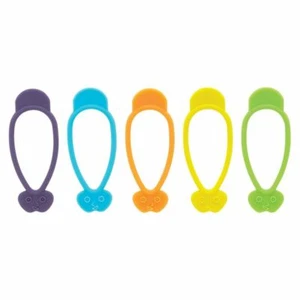 HIC The World's Greatest Stretch-n-Twist Silicone Bag Ties - Bild 1 von 3