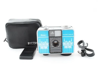 🚀🎁《COMO NUEVA Azul Metálico Solo 1000 Unidades》Cámara fotográfica Ricoh Auto Half E de JAPÓN Foto 1 de 4
