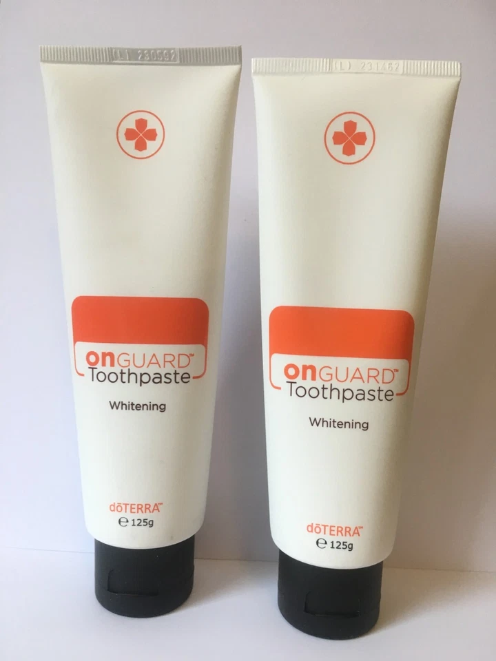 doterra OnGuard Natural Whitening Toothpaste 125g ×2 Genuine Authentic On Guard