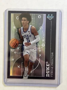 2023-24 Bowman University Chrome Prodigal Playmakers Tyrese Proctor #PP-6 Duke - Picture 1 of 2