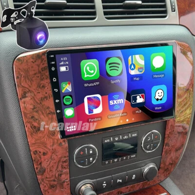 For 2007-2013 GMC Yukon Chevy Tahoe Suburban Apple CarPlay Car Radio Stereo GPS - Imagem 1 de 4