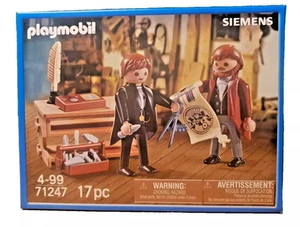 PLAYMOBIL 71247 Exclusivité SIEMENS 175 Ans OVP COLLECTOR VINTAGE RARE - Photo 1/2