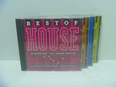 BEST OF HOUSE VOLUMES ONE - FOUR USED NINETIES DANCE FOUR UK CD ALBUMS. - Image 1 of 4