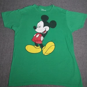 Disney Mickey Mouse T Shirt Medium Grün Kurzarm - Bild 1 von 5
