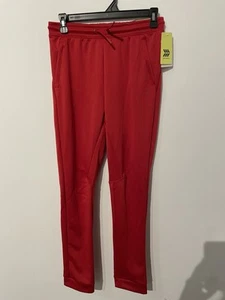 All In Motion Boys Joggers Pants Size L(12/14) Red NWT - Picture 1 of 6