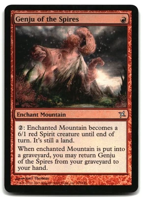 MTG Genju of the Spires FOIL U Betrayers of Kamigawa 105 MP - Image 1 of 2