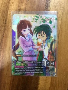 Gundam Garrod Ran & Tiffa Adill GD02-094 R+ Textured Foil Full Art Gundam TCG NM - Bild 1 von 2