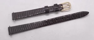 NUEVA CORREA DE RELOJ HADLEY ROMA para damas 10 mm asas cuero genuino borgoña - Imagen 1 de 7