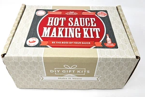 DIY Gift Kits Standard Hot Sauce Making Kit with 3 Bottles, Recipes, & Peppers! - Picture 1 of 3