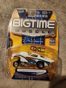 Jada Big Time Muscle 1963 Corvette Sting Ray Funny Car, weiß, #175 Wave 17 2008 - Bild 1 von 3