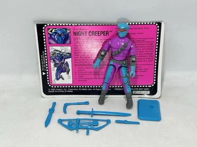 "Figura de acción Gi Joe 1993 Night Creeper V2 de colección 3-3/4"" con equipo de Hasbro" Foto 1 de 4