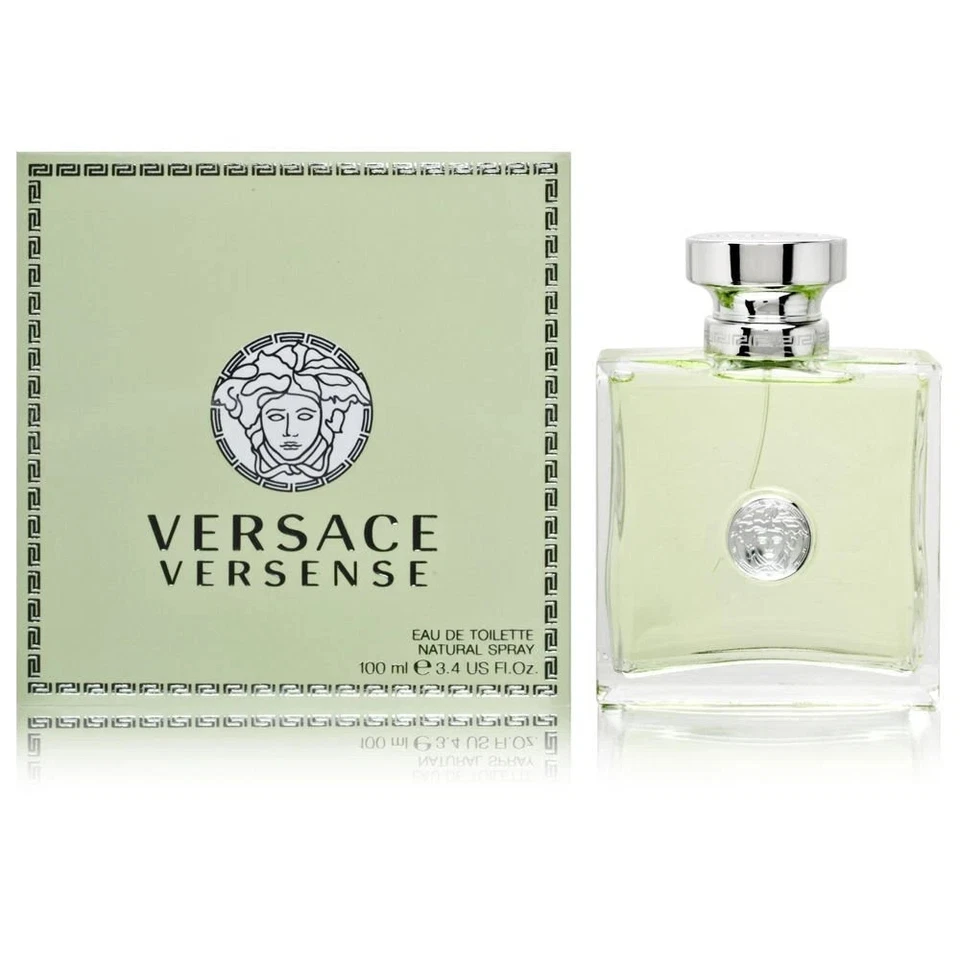 Versace Versense Eau De Toilette Spray, Perfume Feminino, 3,4 Oz EUA - Imagem 1 de 1