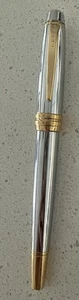 Cross Calais Kugelschreiber Chrom und Goldrand - Bild 1 von 2