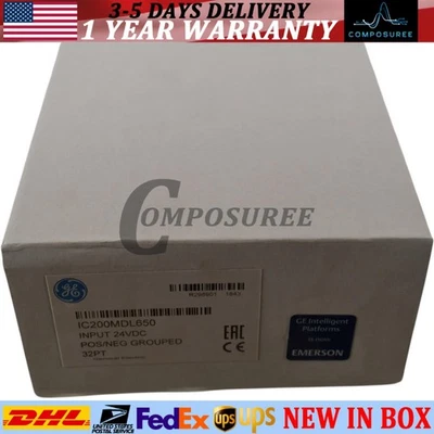 NEW GE Fanuc IC200MDL650 32-Point discrete input module VersaMax I/O - Image 1 of 4