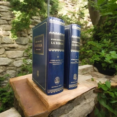 La Biblia - Tora, Profetas, Hagiografos Libro Hebreo con traducción al español - Imagen 1 de 4