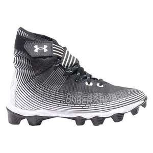 UNDER ARMOUR Highlight 2022 High Top Trainers Black Synthetic Boys UK 5 - Picture 1 of 6