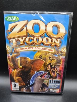 Zoo Tycoon Complete Collection PC NEW And Sealed Includes All Expansions RARE - Bild 1 von 2