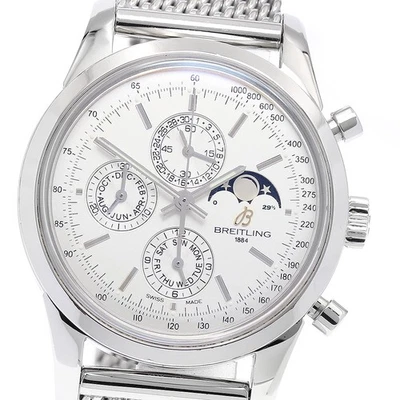 Reloj automático para hombre Breitling Transocean A19310 cronógrafo fase lunar_892226 Foto 1 de 4
