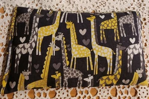 Giraffe MICROWAVE WHEAT BAG #160 Smallĺ PAIN CRAMPS NECK BACK MICROWAVE HEAT - Picture 1 of 7