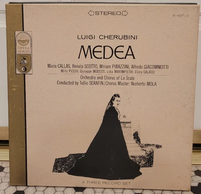 Luigi Cherubini - Medea  3xLP BOX SET.  Everest Records  S-437 / 3  NICE! VG++ - Image 1 of 2