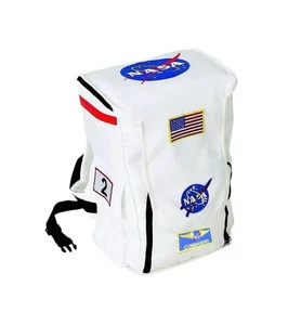 NASA Aeromax Jr Astronaut Backpack Costume Play Dress Up Halloween Spaceman Mars - Picture 1 of 10
