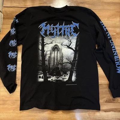 Mythic Mourning In The Winter Solstice Long Sleeve Band T Doom Relapse Records - Image 1 of 4