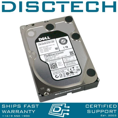 HGST Dell 1W10016 HUS722T1TALA600 HNWHH 1TB 3.5" 6Gbps 7.2K SATA HDD - Image 1 of 4