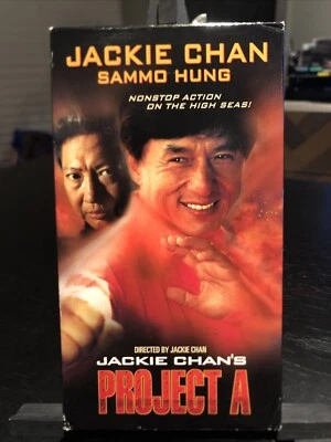 Project A (VHS 1983) Jackie Chan Martial Arts Cult Action Kung Fu RARE HTF NM - Image 1 of 4