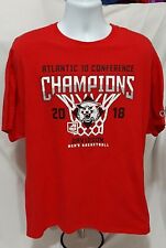 Davidson College Wildcats Atlantic 10 Conference Champions T Shirt Size XL