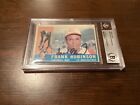 1960 Topps #490 Frank Robinson Auto Signed BAS Authentic HoFer