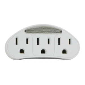 3-Outlet Power Tap with Photocell Nightlight - Picture 1 of 1