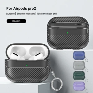 New Case For Apple Airpods 1/2/3rd/Pro 2 Carbon Fibre Protector Shockproof Cover - Picture 1 of 22